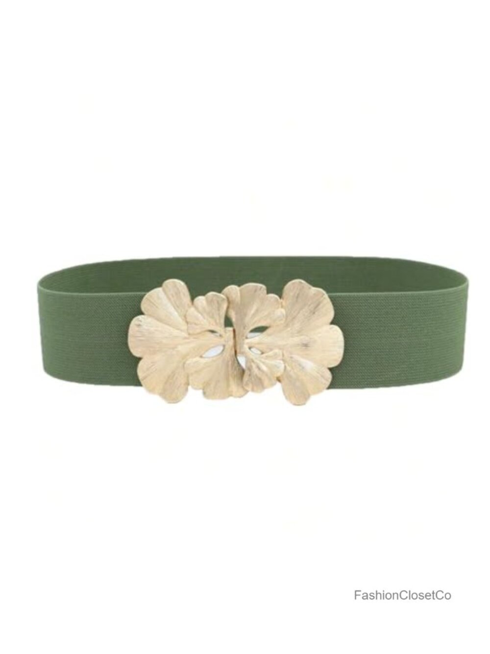 Wide Elastic Waist Belt Women Stretchy Vintage Dress Belt Adjustable